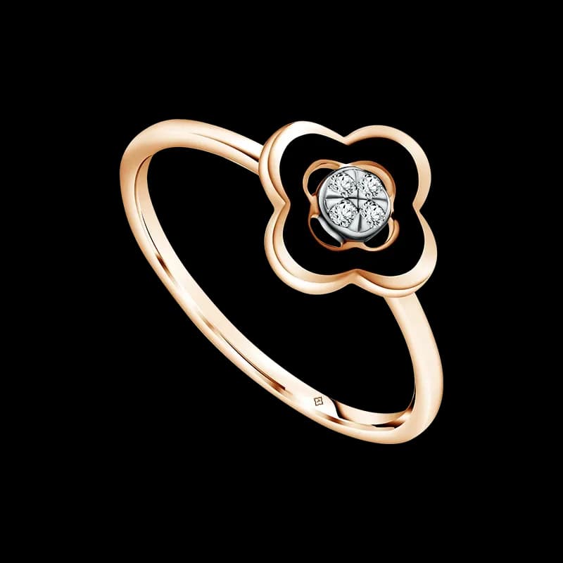 Cincin Moela Enamel Kembangmulia